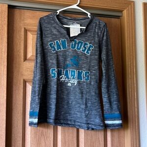 Women’s Majestic San Jose Size Medium Long Sleeve NWT